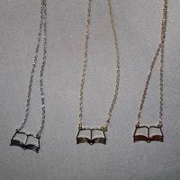 Book necklace