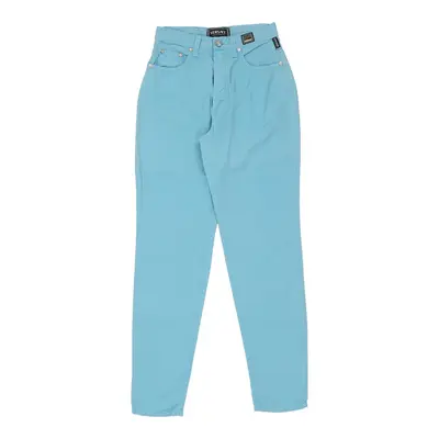 Versace Jeans Couture Trousers - 26W UK 6 Blue Cotton | Size: UK 6