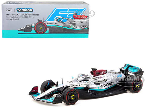 Mercedes-AMG F1 W13 E Performance 63 George Russell Formula One F1 Winner \