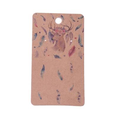 Cardboard Earring Display Cards