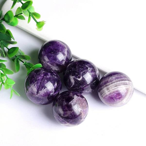 Natural Amethyst Crystal Ball