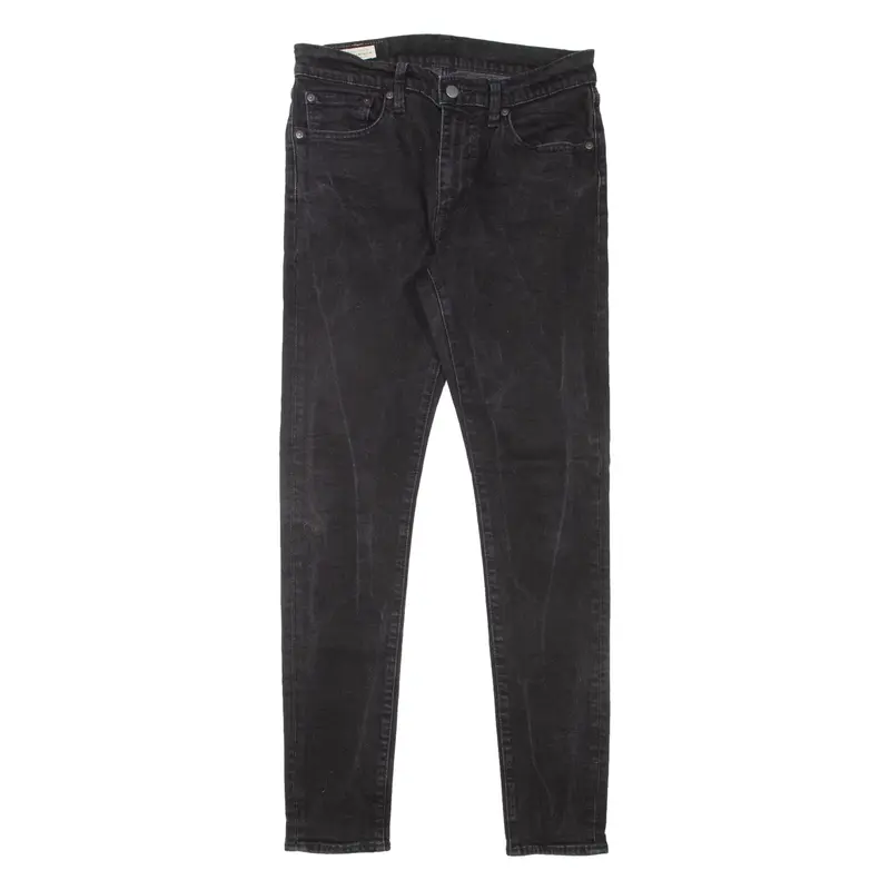 LEVI'S Taper BIG E Mens Jeans Black Slim Skinny W32 L32