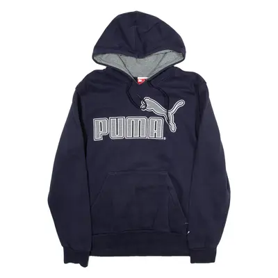 PUMA Mens Blue Hoodie M
