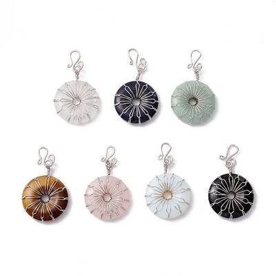 Natural & Synthetic Gemstone Big Pendants