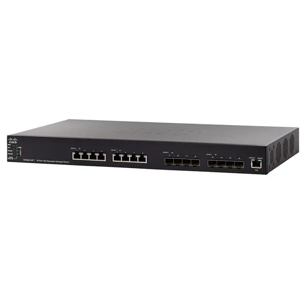 SX550X-16FT-K9-NA Cisco 550X Series SX550X-16FT 8 x Ports 10GBase-T + 8 x Ports SFP+ Ports Layer 3 Stackable Managed Gigabit ...