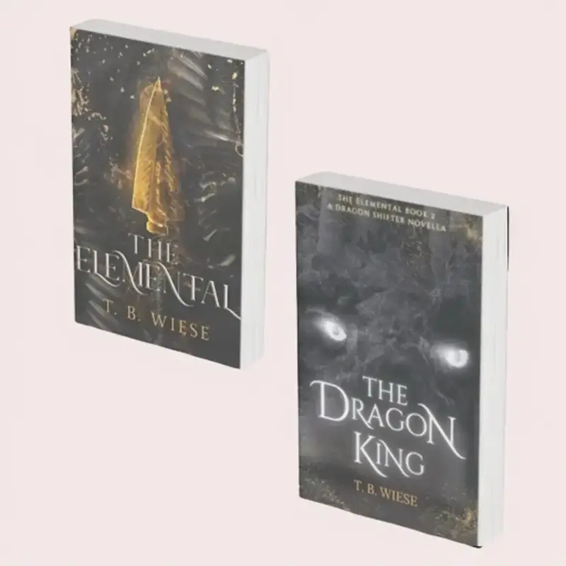 *SALE!! NEW but less than perfect. 2 book set. (you can also buy individual books) The Elemental & The Dragon King.