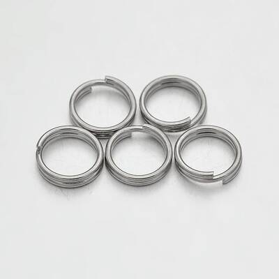 Brass Split Rings