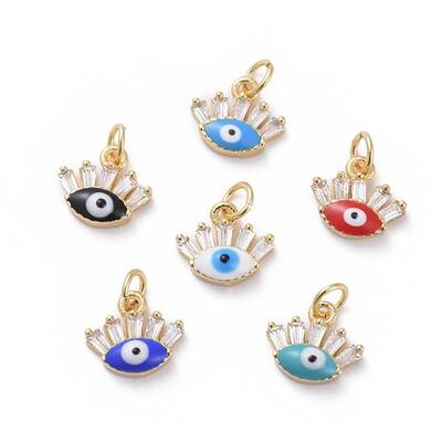 Cubic Zirconia Charms