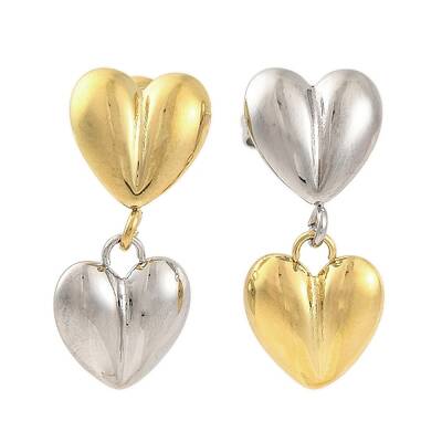 Ion Plating(IP) 304 Stainless Steel Stud Earrings for Women