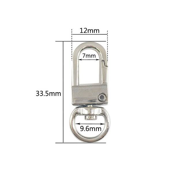 Alloy Swivel Clasps