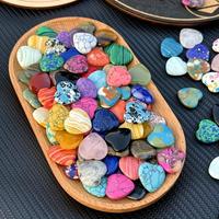 Random Color Heart Shaped Stone, Artificial Zircon Decorative Stone, DIY Jewelry Decoration, Car Interior Decoration Accessor...
