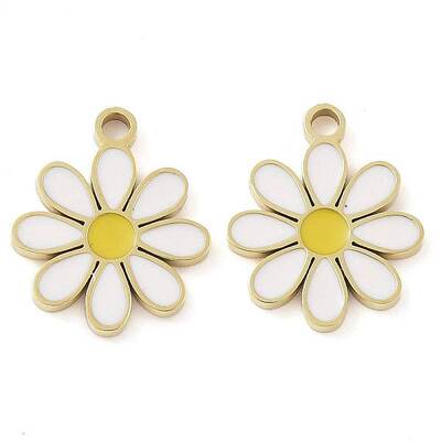 Ion Plating(IP) 304 Stainless Steel Enamel Charms