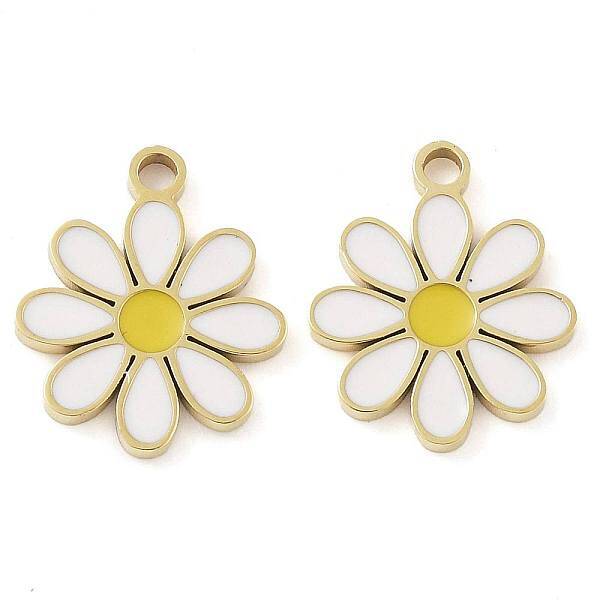 Ion Plating(IP) 304 Stainless Steel Enamel Charms