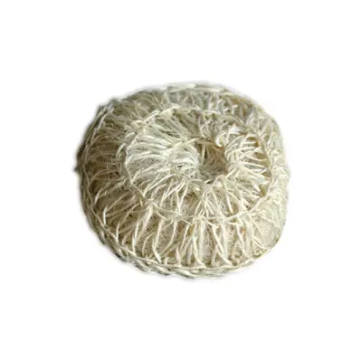 Cose della natura Sisal Body Sponge with Hand Stopper