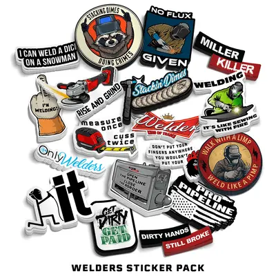 Welders Sticker Pack