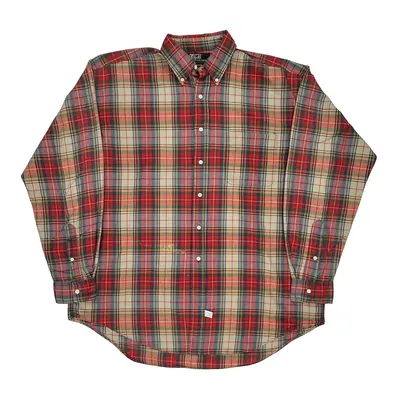 Polo By Ralph Lauren Checked Flannel Shirt - XL Multicoloured Cotton | Size: x-large