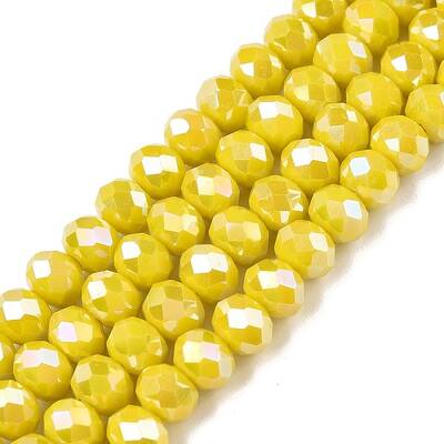 Electroplate Glass Beads Strands