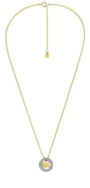 Michael Kors Collana Da Donna Placcata Oro Con Zirconi Cubici Premium Mkj8546931