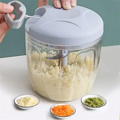 Manual Garlic Chopper, Multifunctional Mini Garlic Grinder, Garlic Grinder Masher Onion Chopper, Food Processors, Summer for ...