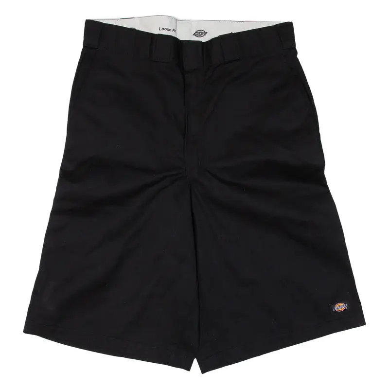 DICKIES Mens Workwear Shorts Black Loose M W34