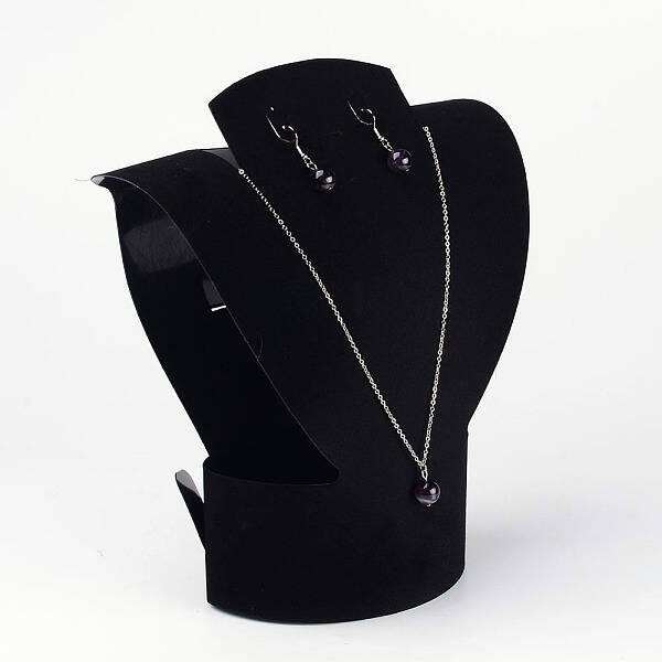 Velvet Jewelry Display Stands