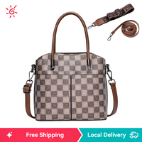 2025 Spring/Summer Two Straps Classic Large-Capacity Bucket Bag for Women Versatile 3-in-1 Design as Crossbody, Shoulder, or ...