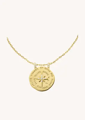 Necklace Co-254g Gold | Color: GOLD | Size: U