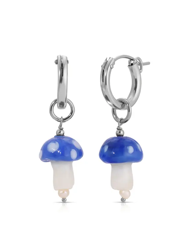 Botanik Hoops | Shade: Dark Blue | Metal Color: Silver