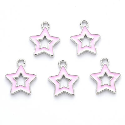 Alloy Enamel Pendants