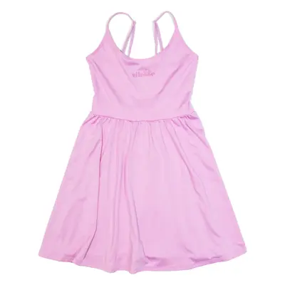 ELLESSE Womens Fit & Flare Dress Pink Sleeveless Knee Length UK 8
