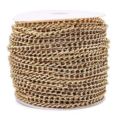 Aluminium Textured Curb Chains