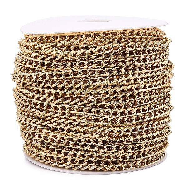 Aluminium Textured Curb Chains