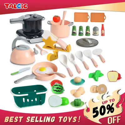 Play Kitchen Accessories 42PCS Pretend play toys playfood