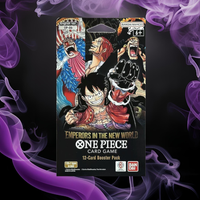 One Piece Trading Cards - Emperors in the New World OP-09 - BOOSTER PACK SLEEVED [12 Cards] English