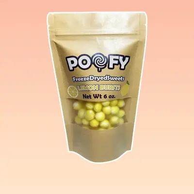Freeze Dried Lemon Bursts Candy