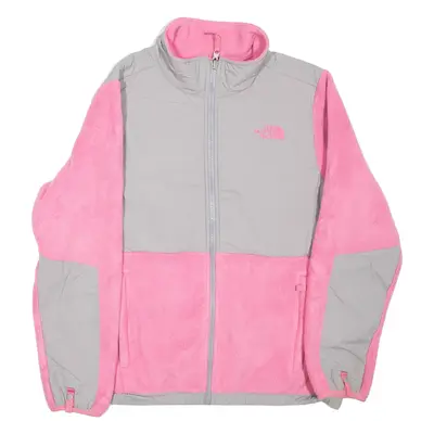 THE NORTH FACE Girls Fleece Jacket Pink XL