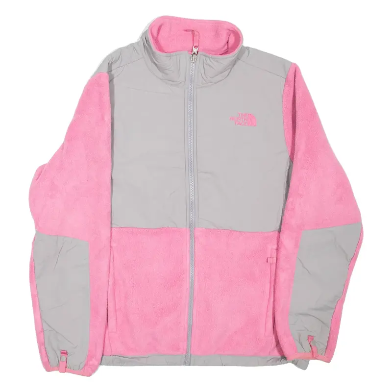 THE NORTH FACE Girls Fleece Jacket Pink XL