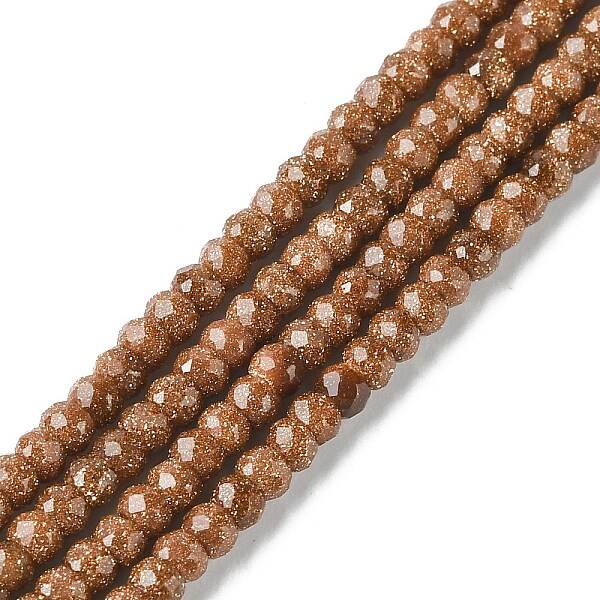 Synthetic Goldstone Beads Strands