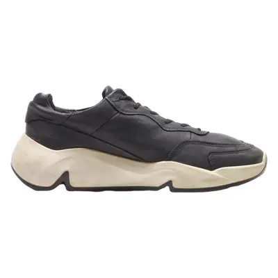 ECCO Sneaker Trainers Black Leather Mens UK 9