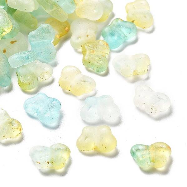 Gradient Color Transparent Acrylic Beads