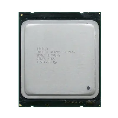 E5-2667-V1 Intel Xeon E5-2667 6-Core 2.90GHz 8GT/s QPI 15MB L3 Cache Socket LGA2011 Processor
