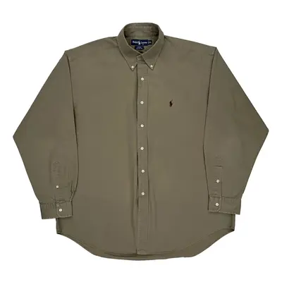 Blake Ralph Lauren Shirt - XL Grey Cotton