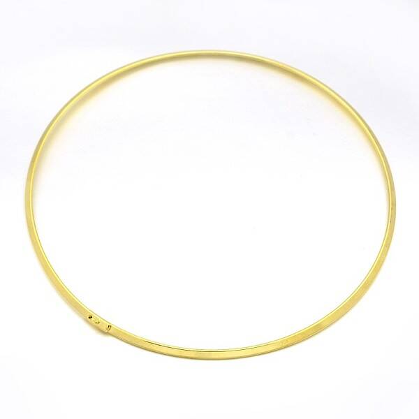 Brass Choker Collar Necklace Making