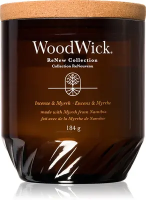 Woodwick ReNew Incense and Myrrh Candle - 184.0 g