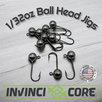 Jig Head 1/32oz #2 #4 #6 #8 Round Bend Hook
