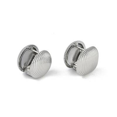304 Stainless Steel Round Hoop Earrings