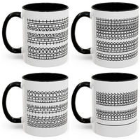 F*ck This Shit Hidden Message Coffee Mug, Unique Gift for Work Bestie, Funny Coffee Mug, Ceramic Drinkware, Gift For Friends,...