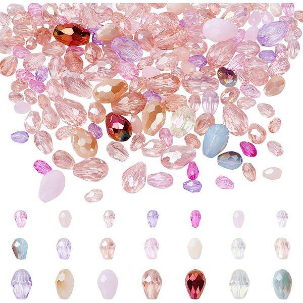 178Pcs Glass Beads