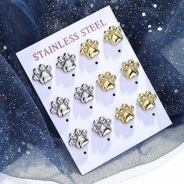 304 Stainless Steel Stud Earrings