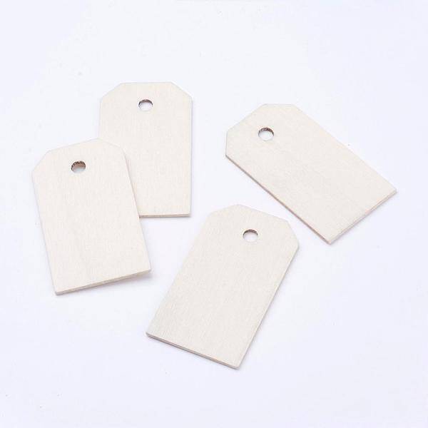 Undyed Wood Big Pendants